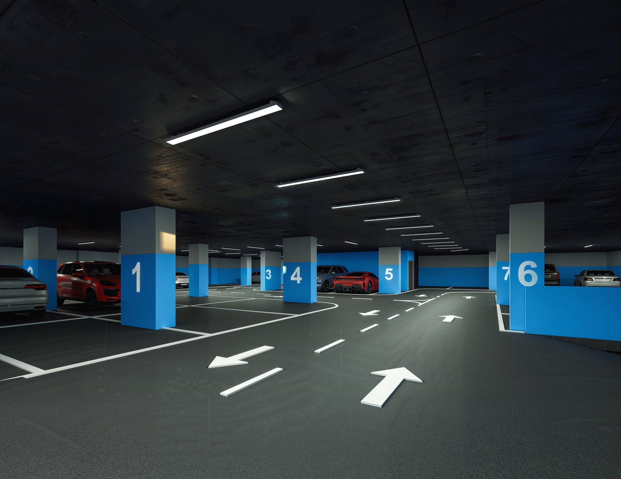 Kapacitet i Lartë Parkimi